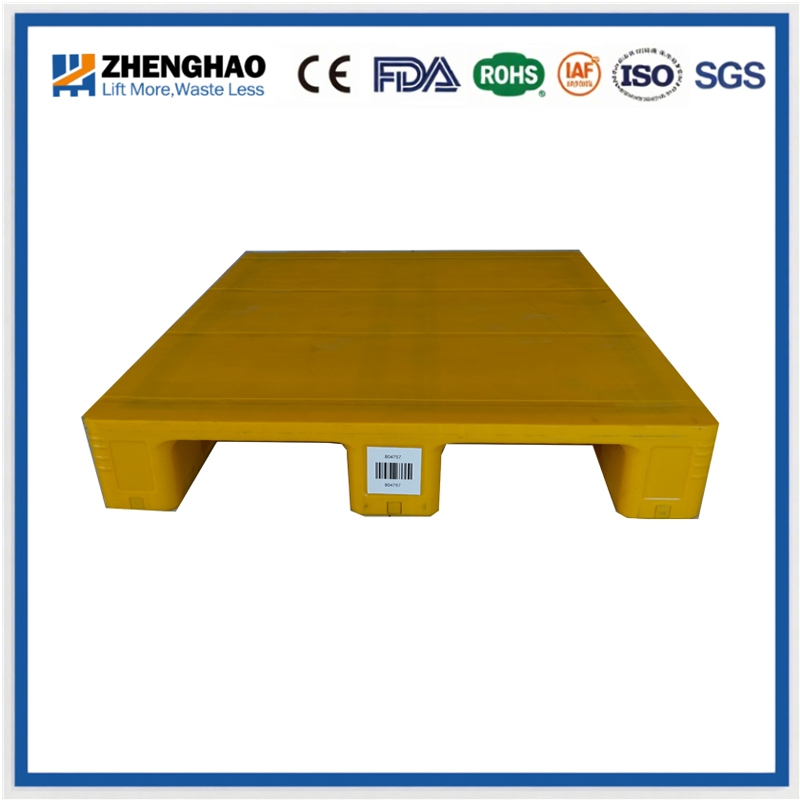 1200X1000X165mm Reversible/ Nestable/ Exporting/Loading Heavy Duty Plastic Pallet Manufacturers Plastic Pallet with Steel Reinforcement Pallets for Rack Warehou