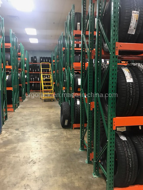 Factory Warehouse Teardrop Pallet Rack Galvanized Wire Deck Storage