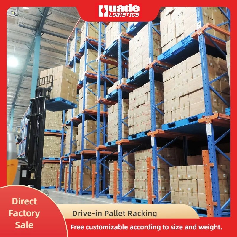 Structural Design Drive-in Racking for Perishable Goods Lifo Heavy Duty Pallet Racking