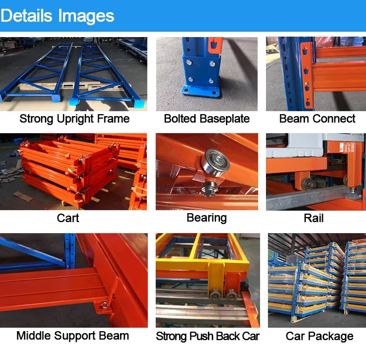 Warehouse Metal Steel Pallet Rack Details