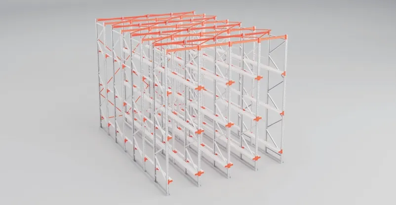 Storage Pallet Metal Drive