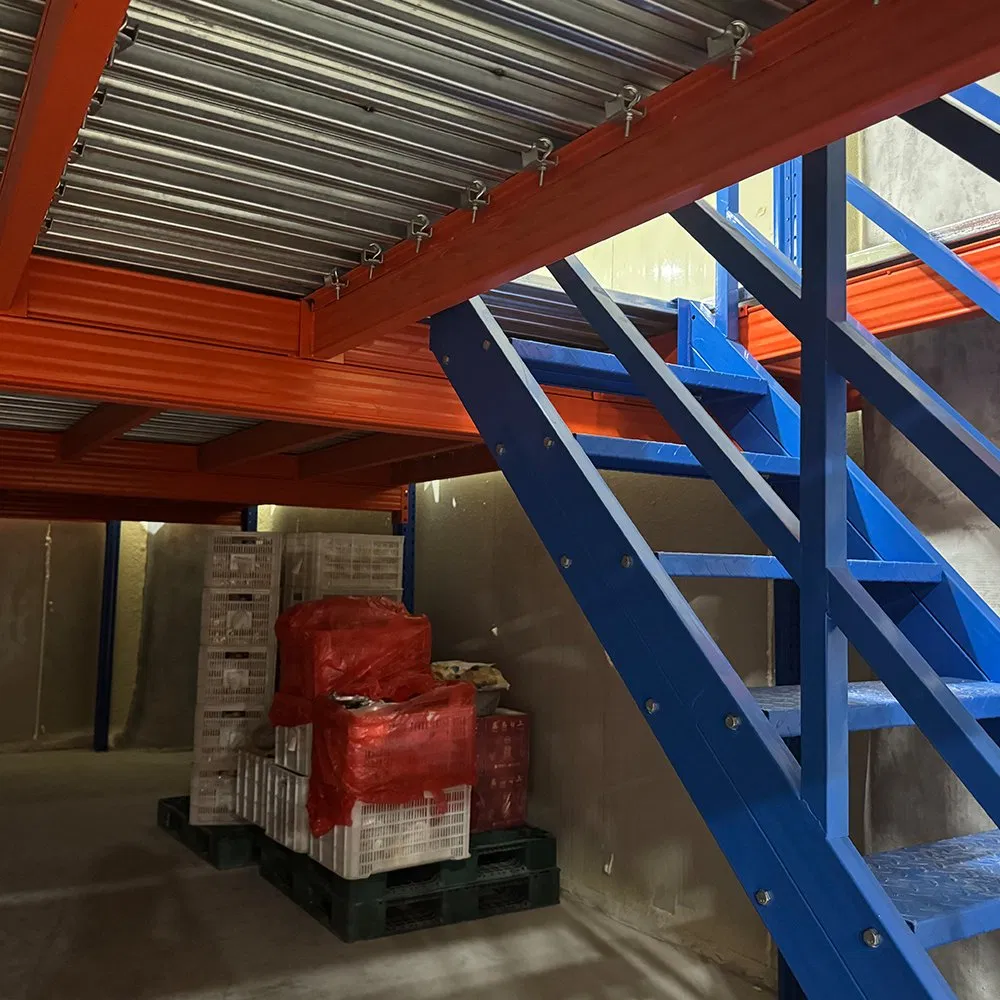 Customizable Heavy Duty Steel Structure Mezzanine Floor for Bulk Goods Storage