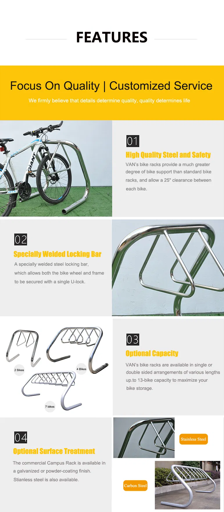 Bike Rack Detail