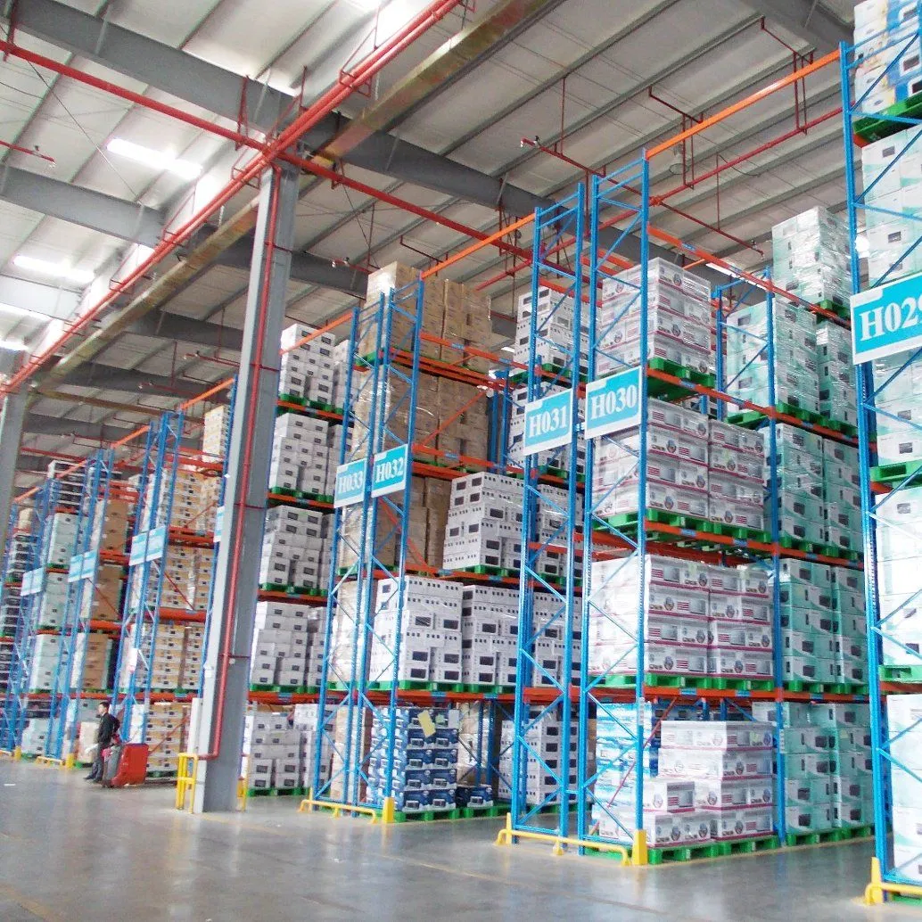 Heavy Duty Pallet Racking Steel Metal Warehouse Storage Teardrop Racks for Industrial Warehouse Storage Rack