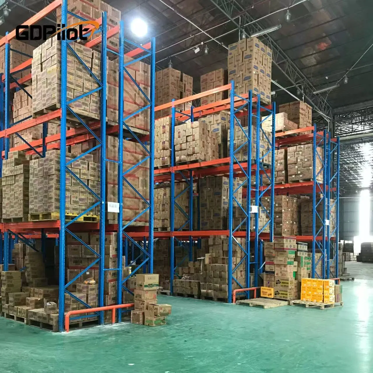 Customizable Multi Level Warehouse Shelving with Teardrop Uprights for Easy Beam Adjustment Heavy Duty Rack