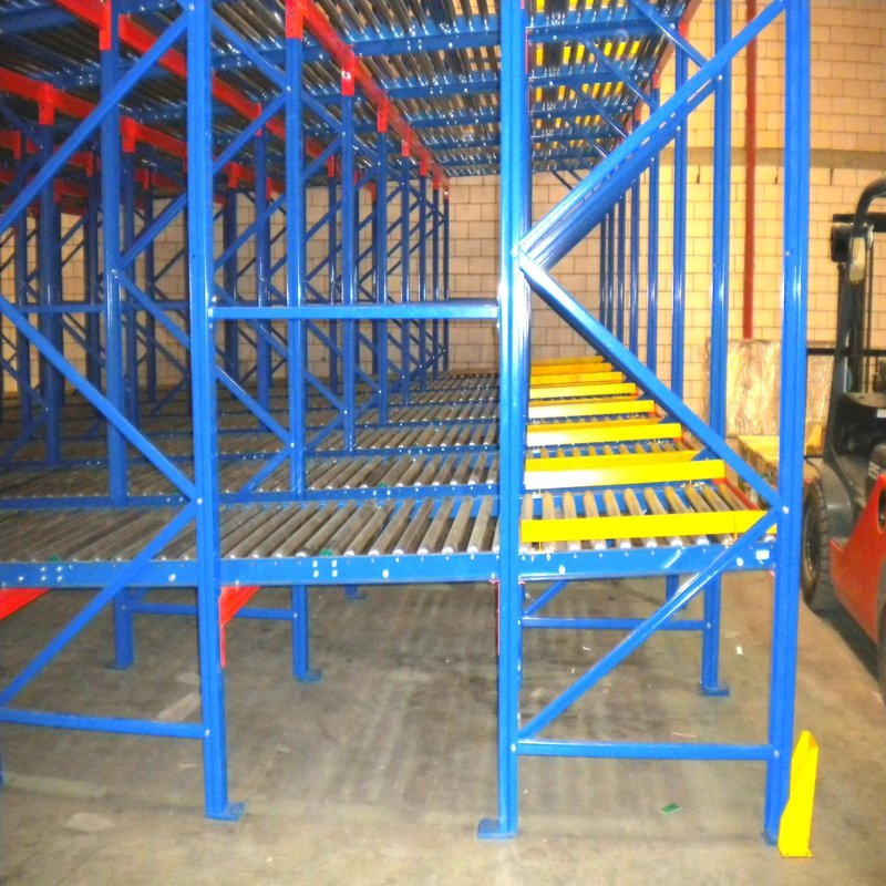 Versatile Live Storage Racking for Optimal Carton Flow Management