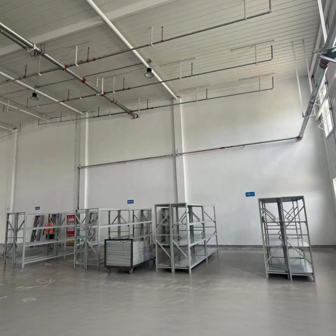 Heavy Duty Racking with Integrated Guard Rails and Safety Net for Warehouse Protection