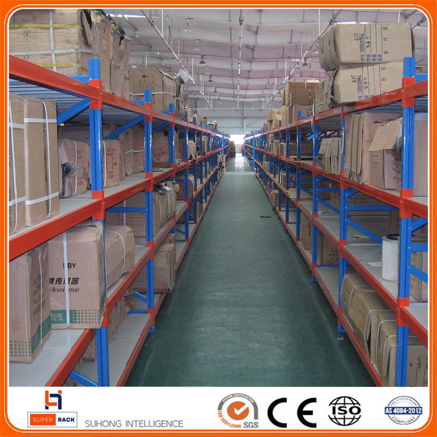 Medium Duty Warehouse Large Capacity Widespan Racking System Metal Longspan Display Steel Shelving