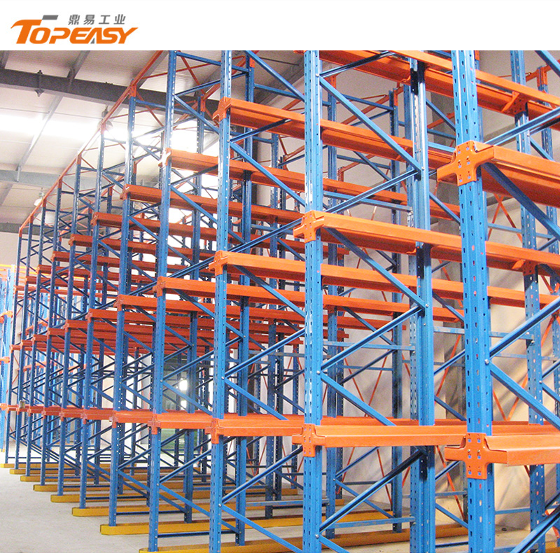 Customized Warehouse Vegetable Storage Rack Drive in Racking System for Coldstore