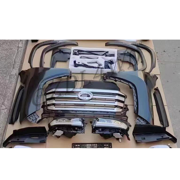 Gzdl4wd 4X4 مجموعة هيكل السيارة لسيارة لاند كروزر Fj200 LC200 2016-2018 ترقية إلى LC300 2022