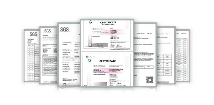 Certificates