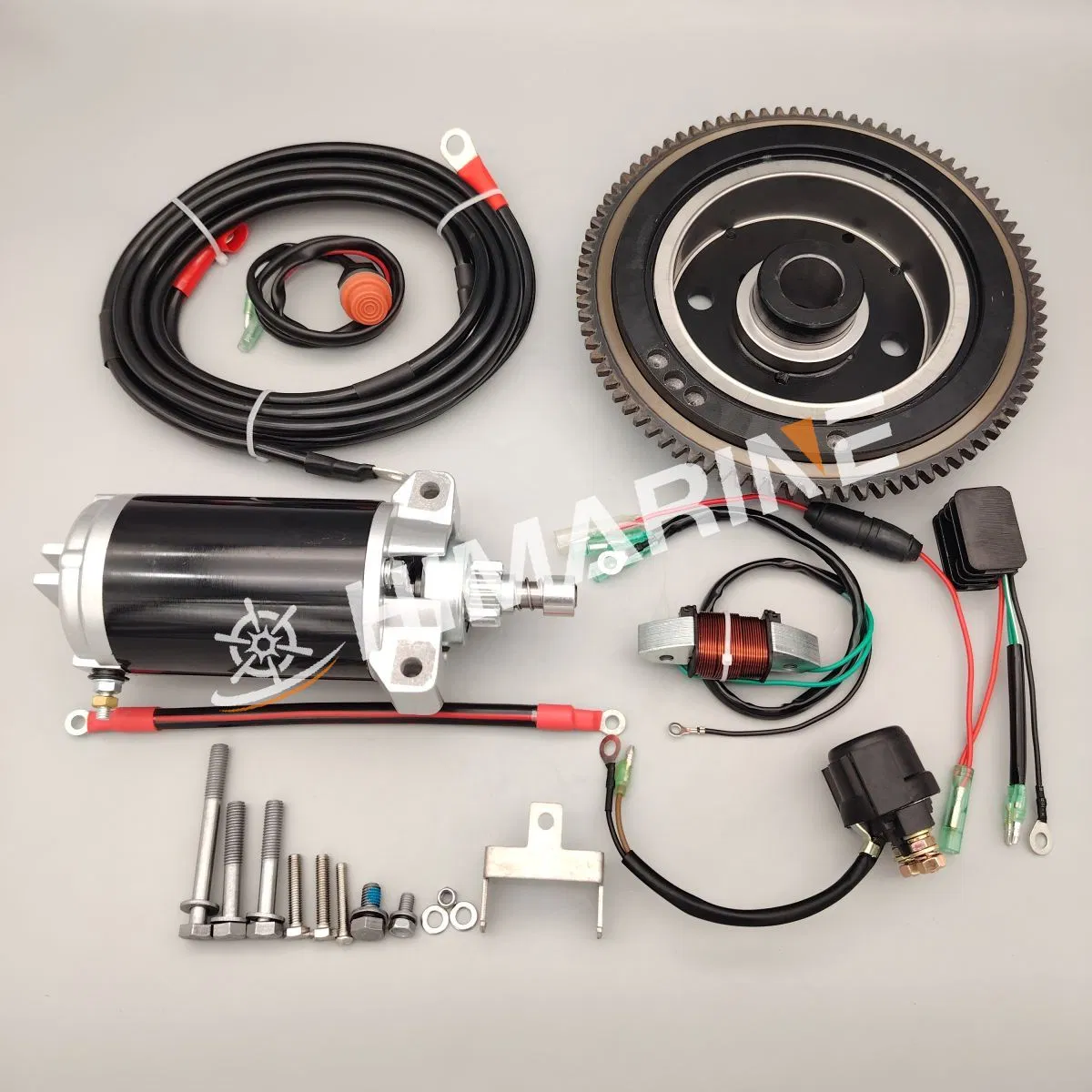 مجموعة بدء كهربائي لـ 40HP لمحرك ياماها 2 ذو الشوط الكهربائي لتحويل بدء التشغيل الكهربائي