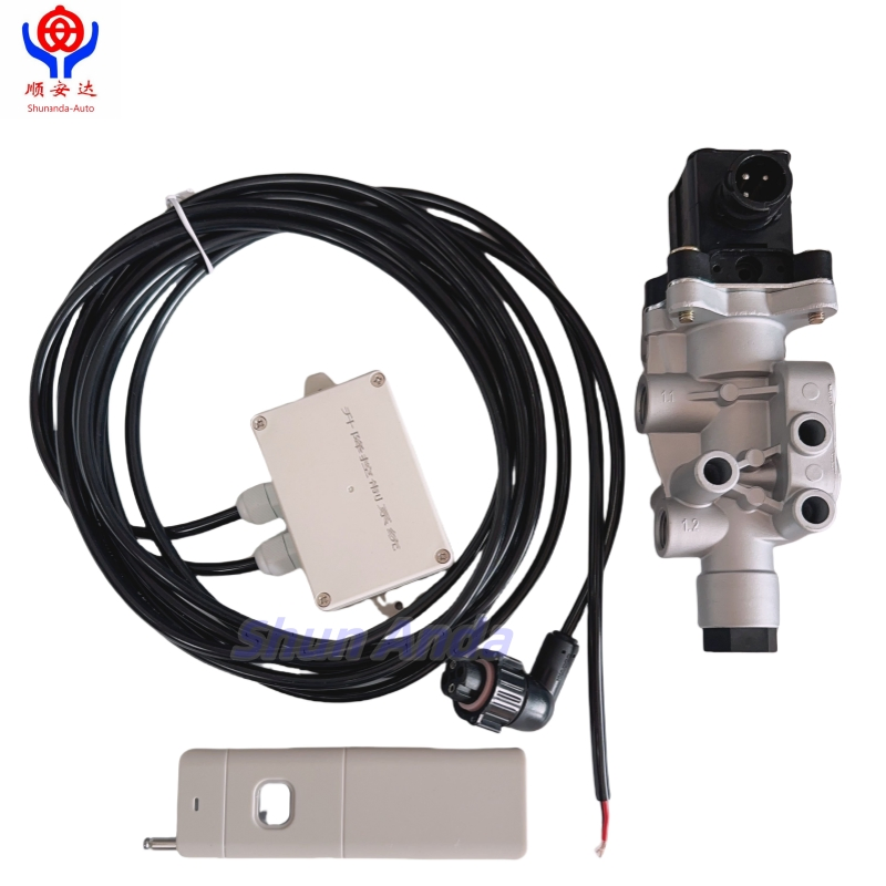 نظام رفع المحور الخلفي الأمامي مع التحكم عن بُعد لتعليق 24V/12V شبه المقطورة