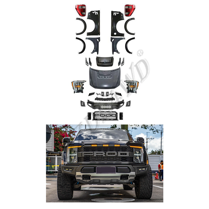 Gzdl4wd مجموعة تحسين الوجه لجسم الرانجر إلى F150 أسلوب