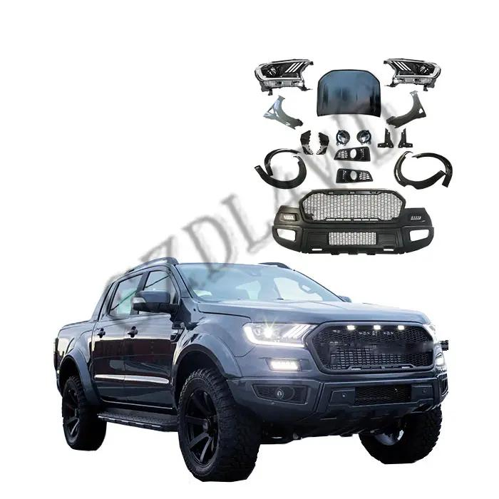 Gzdl4wd واقي الصدام الأمامي يناسب رينجر رابتور F150 مجموعة هيكل