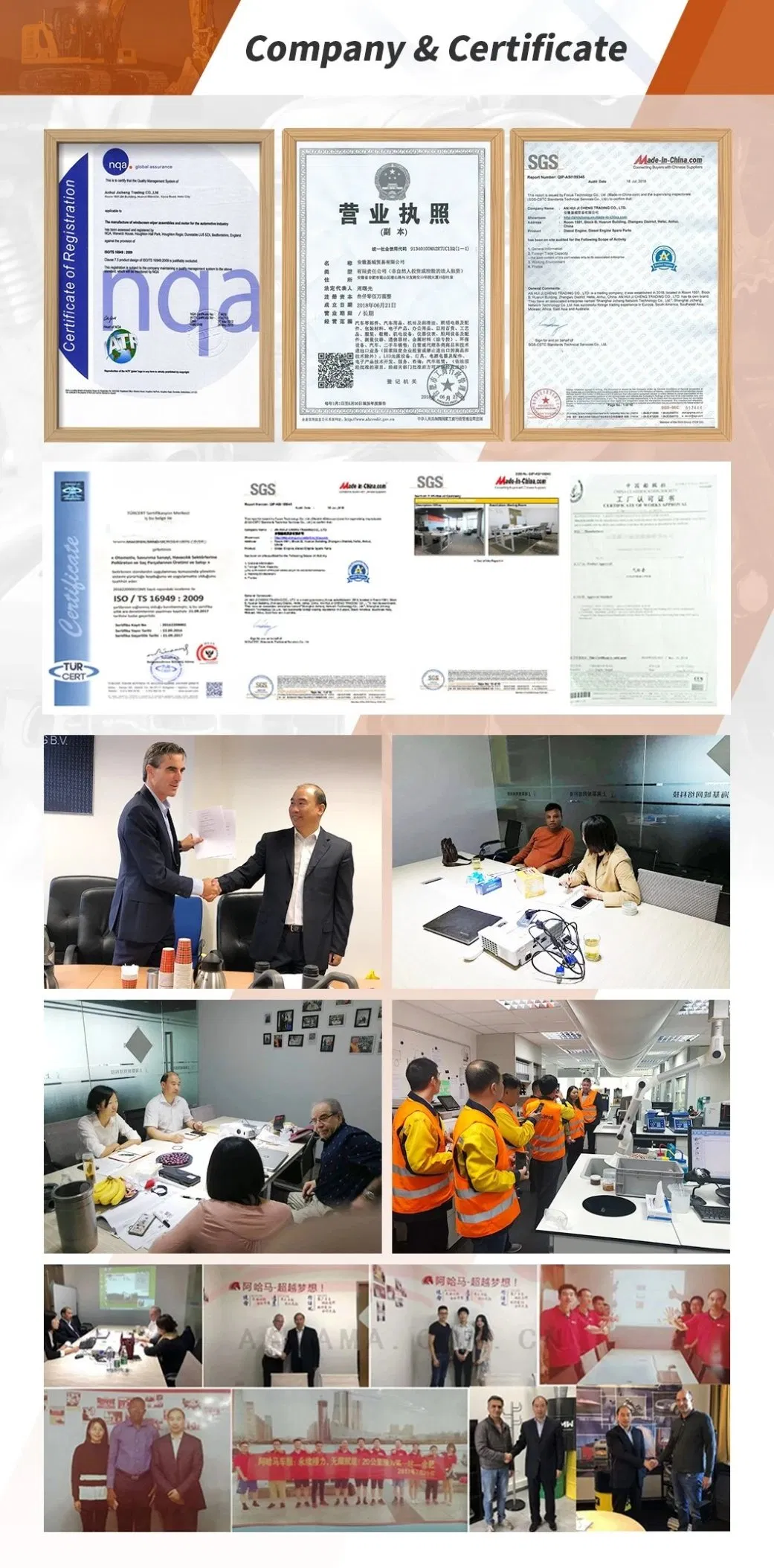 Certificates