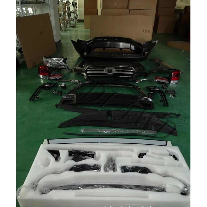 مجموعة تحويل السيارات 4WD 4X4 مجموعات هيكل السيارة لسيارة لاند كروزر LC200 2008-2015 ترقية إلى LC200 2016-2019