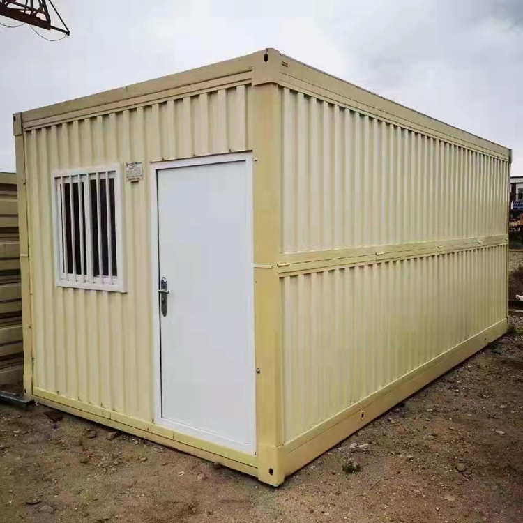 20FT 40FT حاويات مكاتب فاخرة قابلة للطي مصممة مسبقًا للنقل