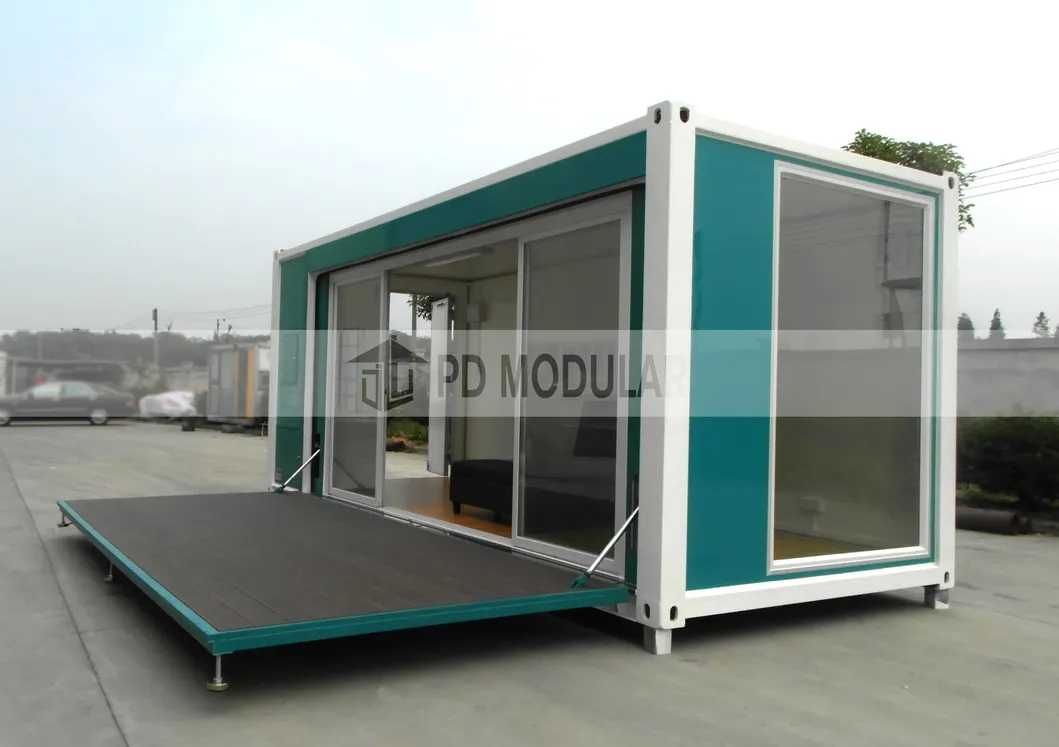 20-Foot مكتب حاويات فاخر مسبق الصنع عالي الجودة