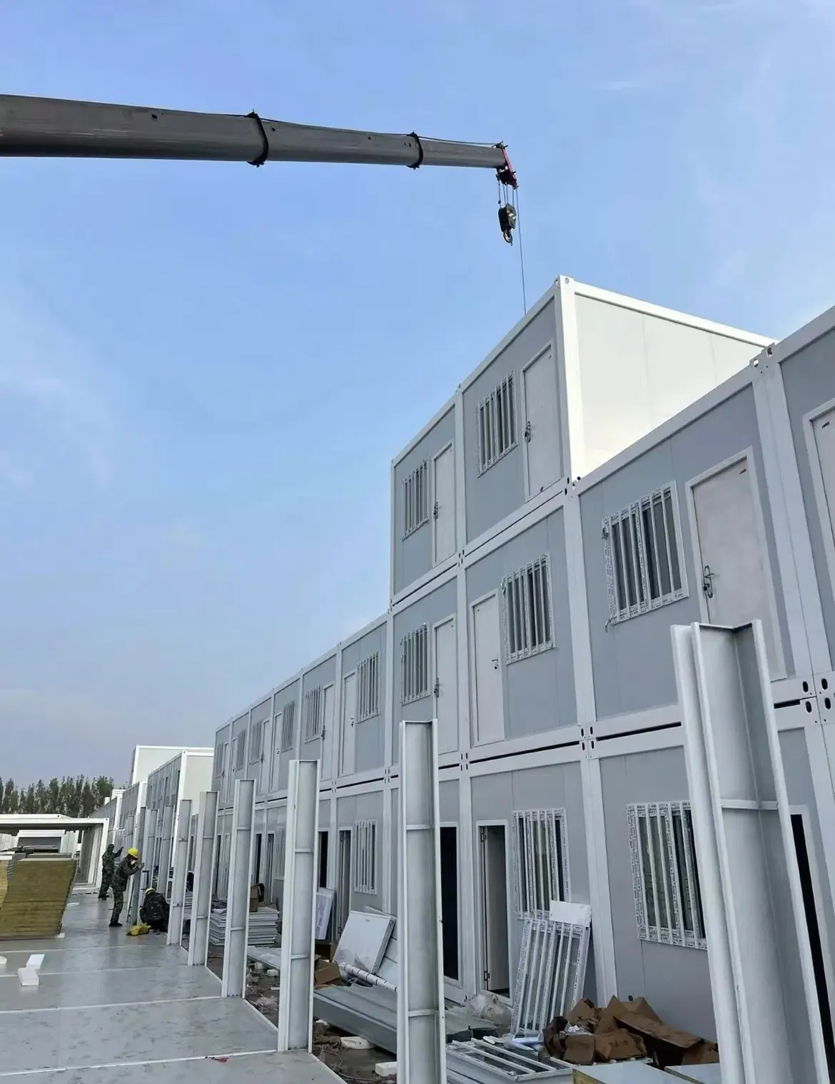 سكن الطلاب حاويات مؤقتة للدور dormitories مدارس من طابقين فصول دراسية
