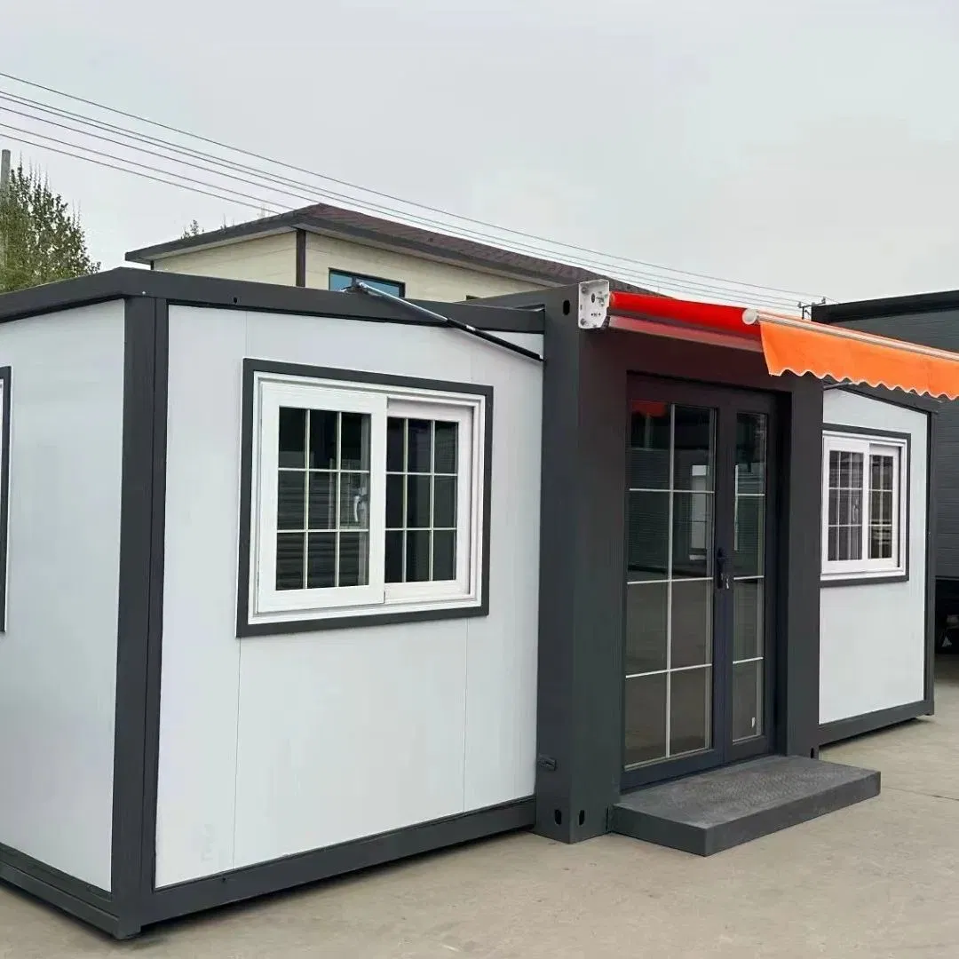 20/30/40FT منزل حاوية قابل للتوسيع والطوي منازل مسبقة الصنع حاويات محمولة منزل مسبق الصنع متنقل