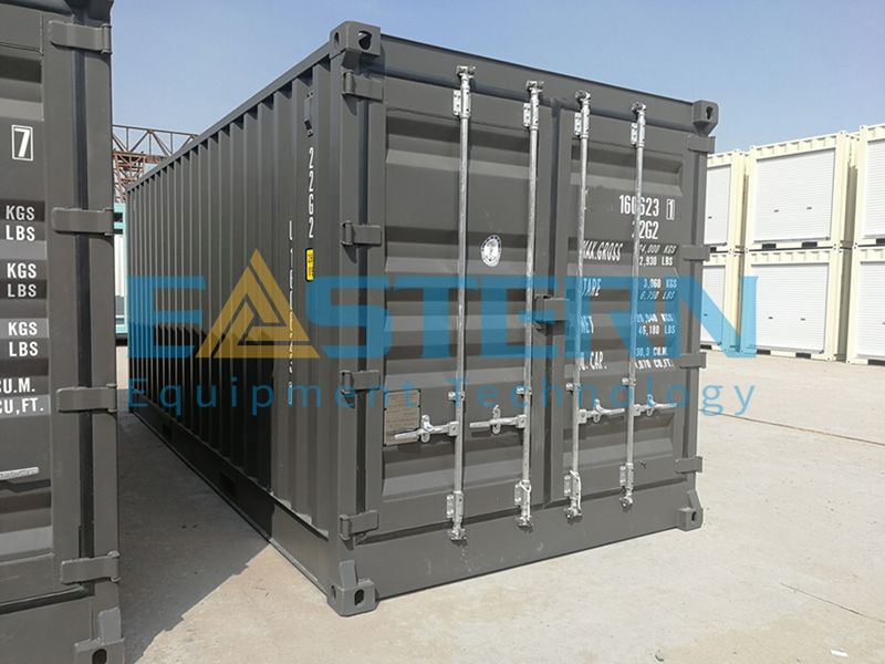 20FT حاوية شحن مفتوحة من الجانب بالكامل