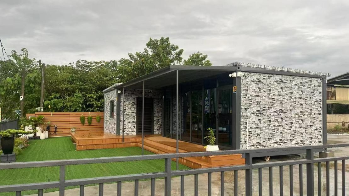نموذج بيت جاهز قابل للتمدد من شركة Aspare House