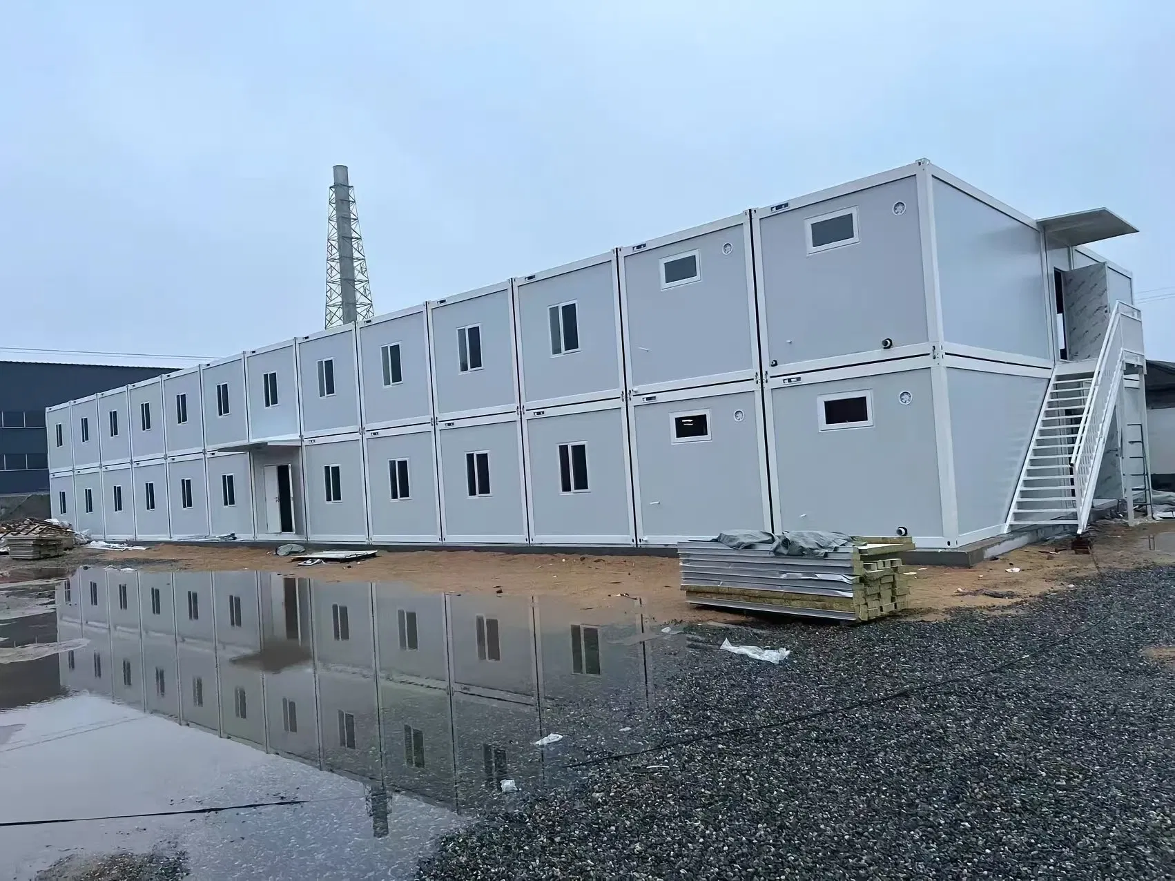 سكن الطلاب حاويات مؤقتة للدور dormitories مدارس من طابقين فصول دراسية