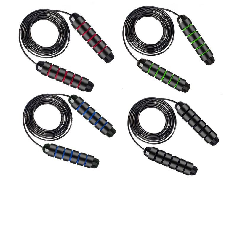 Custom Weighted Jump Rope - High Strength Steel Wire for Fitness Training