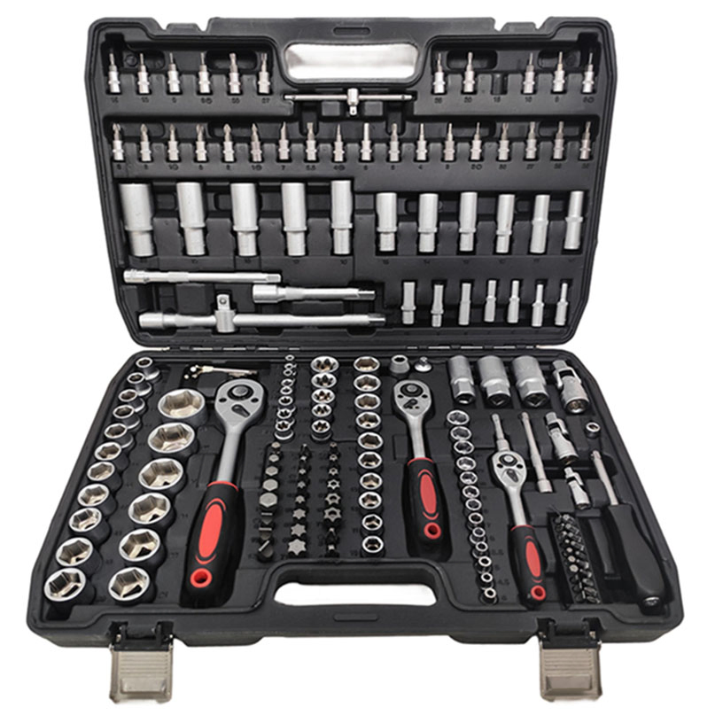 Durable Automotive Hand-Tools Kit with Ergonomic Grip for Comfort