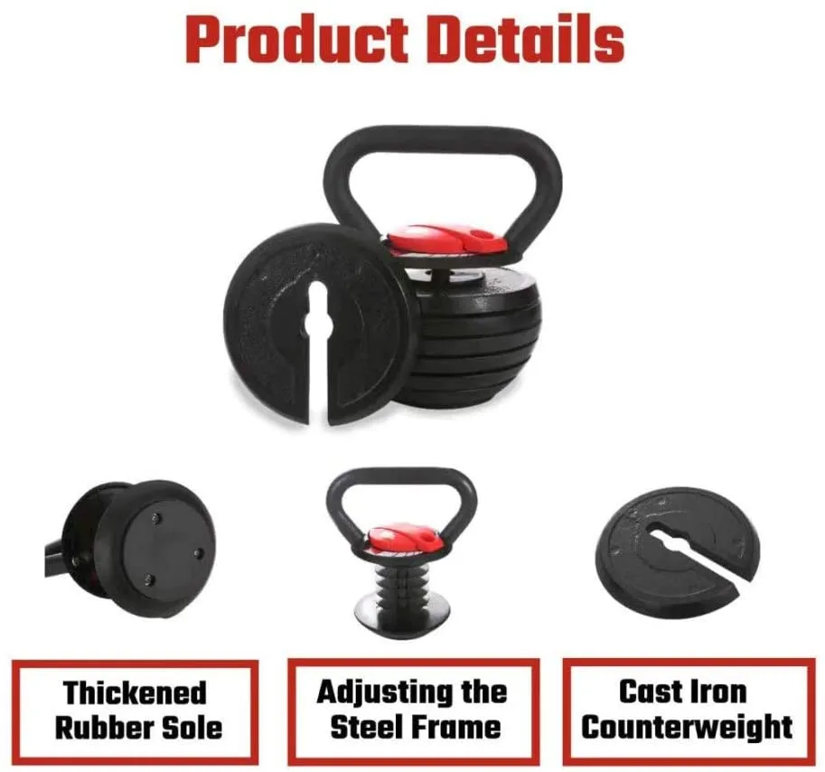 Adjustable Kettlebell Detail 2