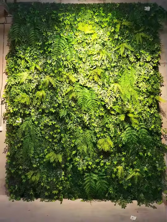 Dll647 Green Plant Wall Artificial Lawn Boxwood Hedge Garden Backyard Home Backdrop Decor Simulation Grass Outdoor Flower Wall