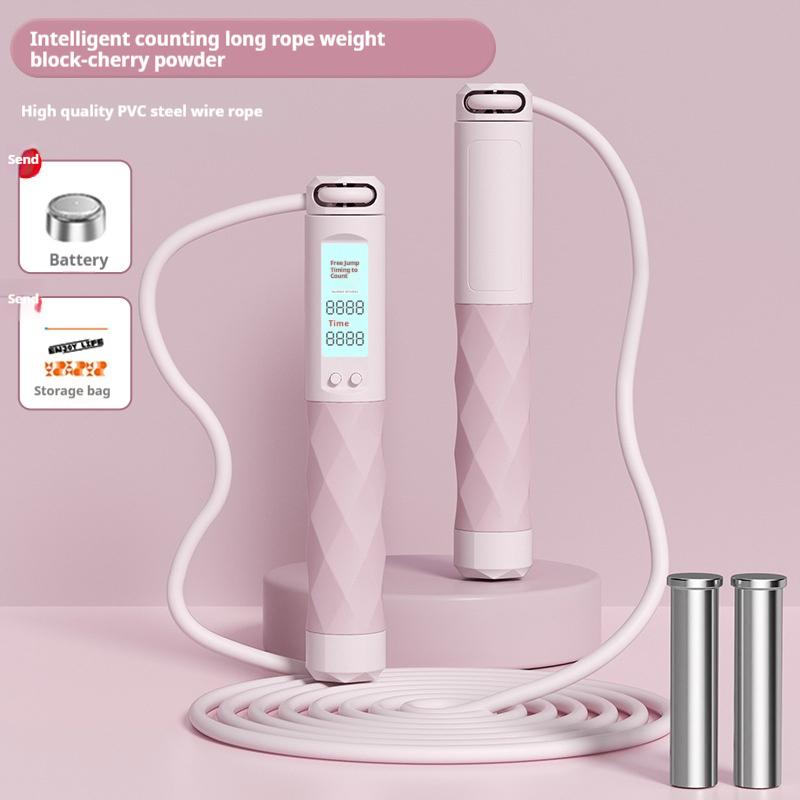 Weighted Jump Rope with Counter Smart Skipping Rope for Crossfit for Adult