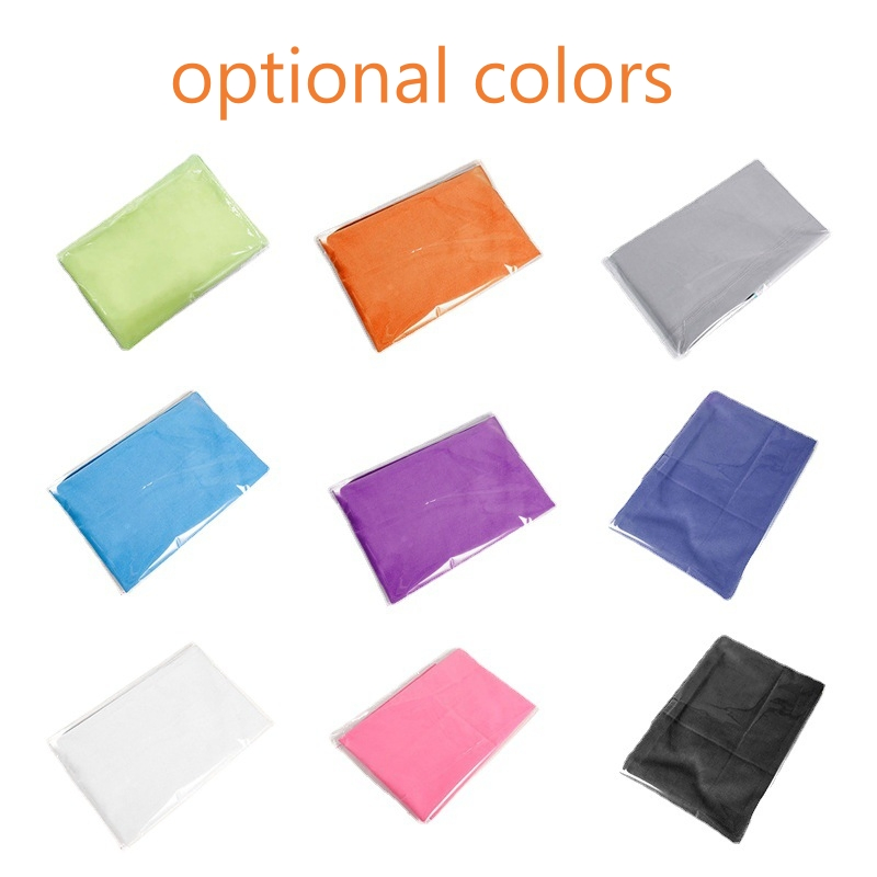 Double-Sided Fleece Absorbent Quick-Drying Sports Fitness Yoga Outdoor Travel Portable Microfiber Towel