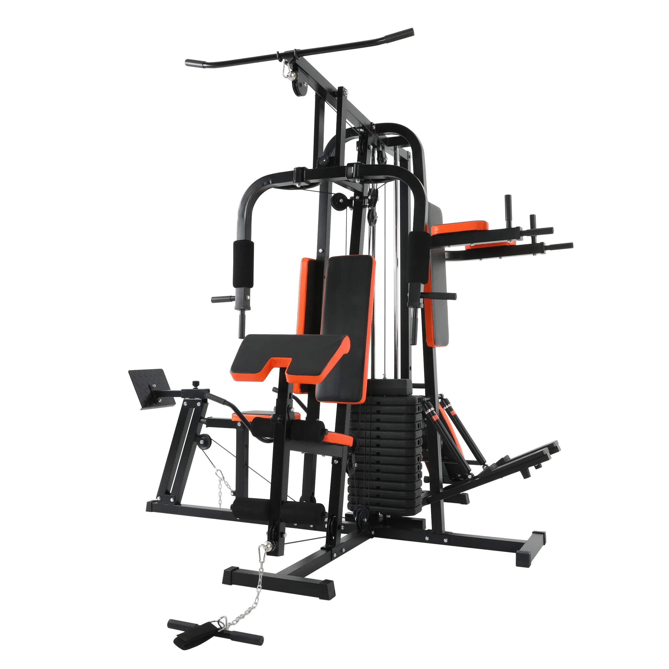 2025 Commercial Home Gym Equipment 100 Kgs Weight Stack with Four Station