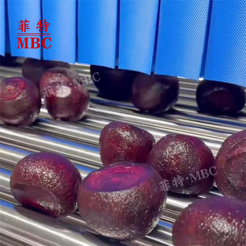 MBC CE Certification Large Capacity Carrot Peeler Cassava Potato Beet Vegetables Peeling washing Equipment