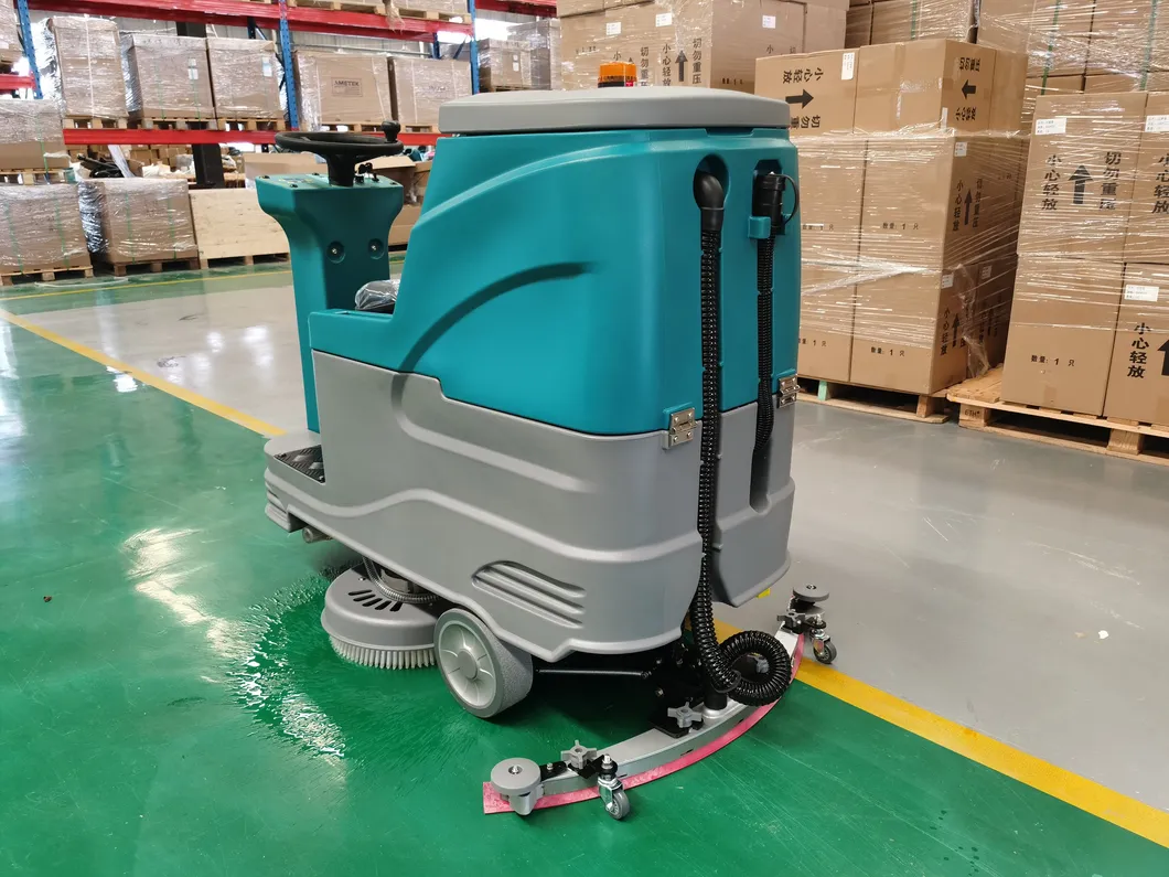 Industrial Floor Scrubber Features