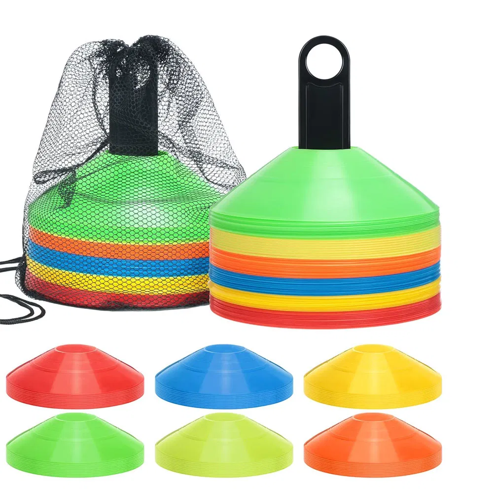 Sports Equipment Wholesale Unbreakeable Small Custom Football Disc Agility Training Soccer Cones