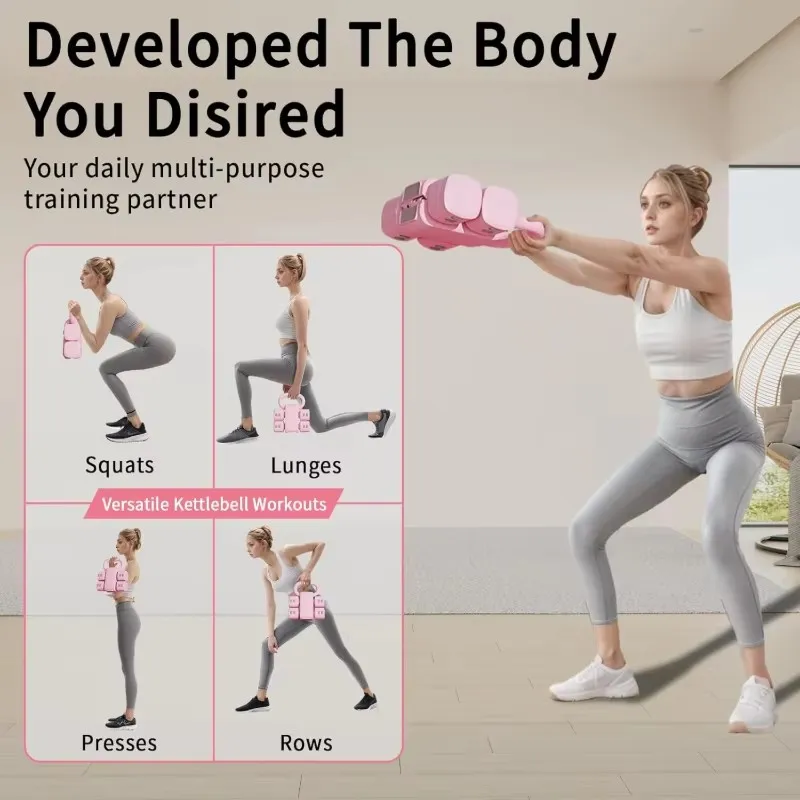 Kettlebell Set Portable Cast Iron