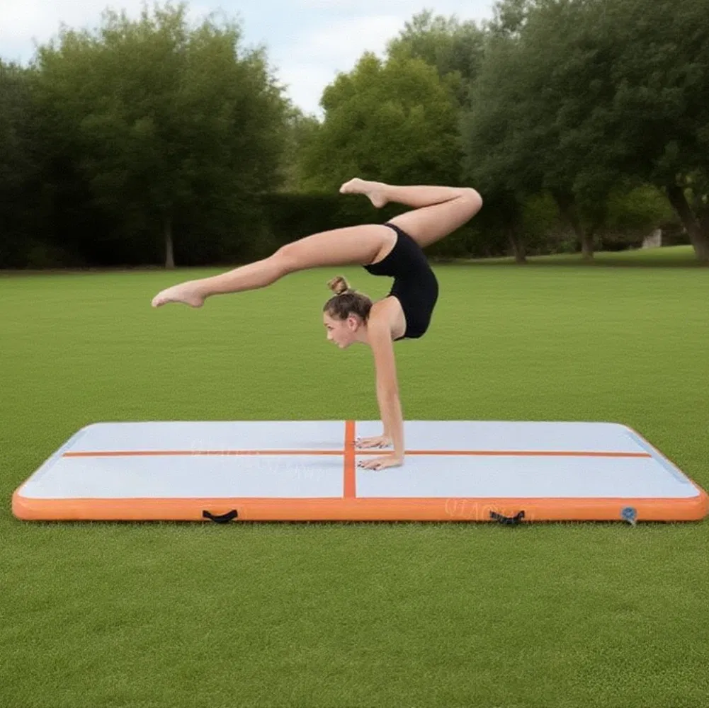 Gymnastics Air Track Tumbling Mat Inflatable Gymnastics Landing Airtrack Mat for Sale