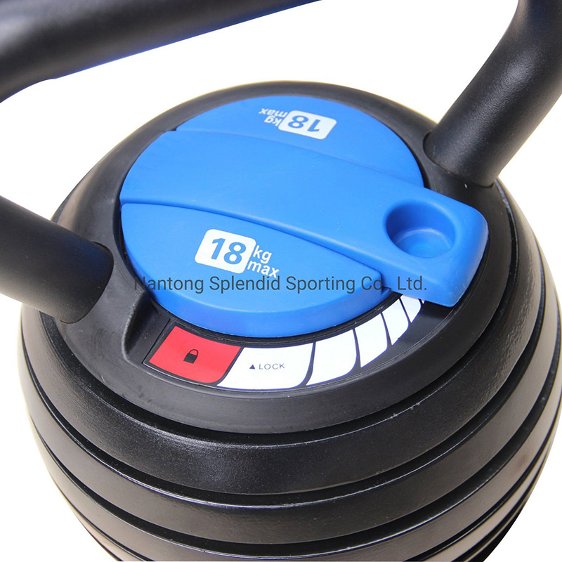 Handle Adjustable Gym Fitness Equipment Pesas Rusas Competition Adjustable Kettlebell