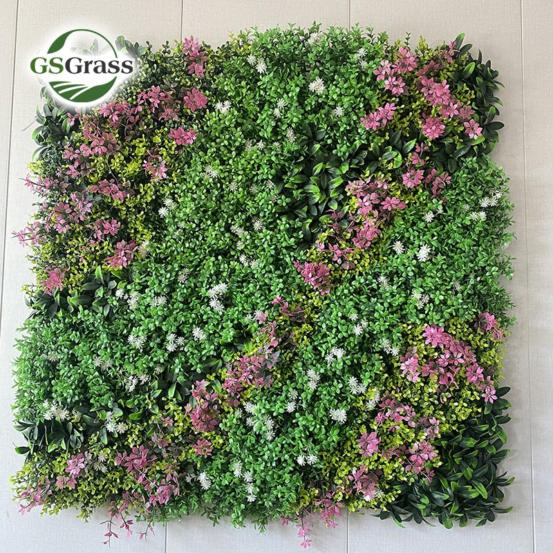 Hot Sale Plant Artificial Vertical Green Grass Wall for Home Decoration