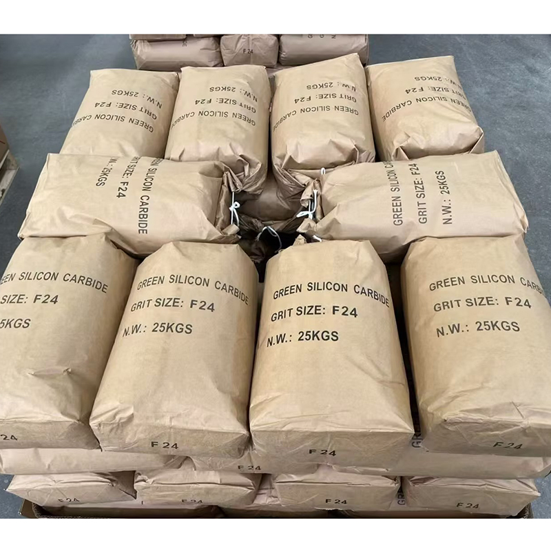 Eco-Friendly Material High-Temperature Resistance Durable Use Abrasive Sic Micro Power Green Silicon Carbide for Sandblasting Polishing Precision Grinding
