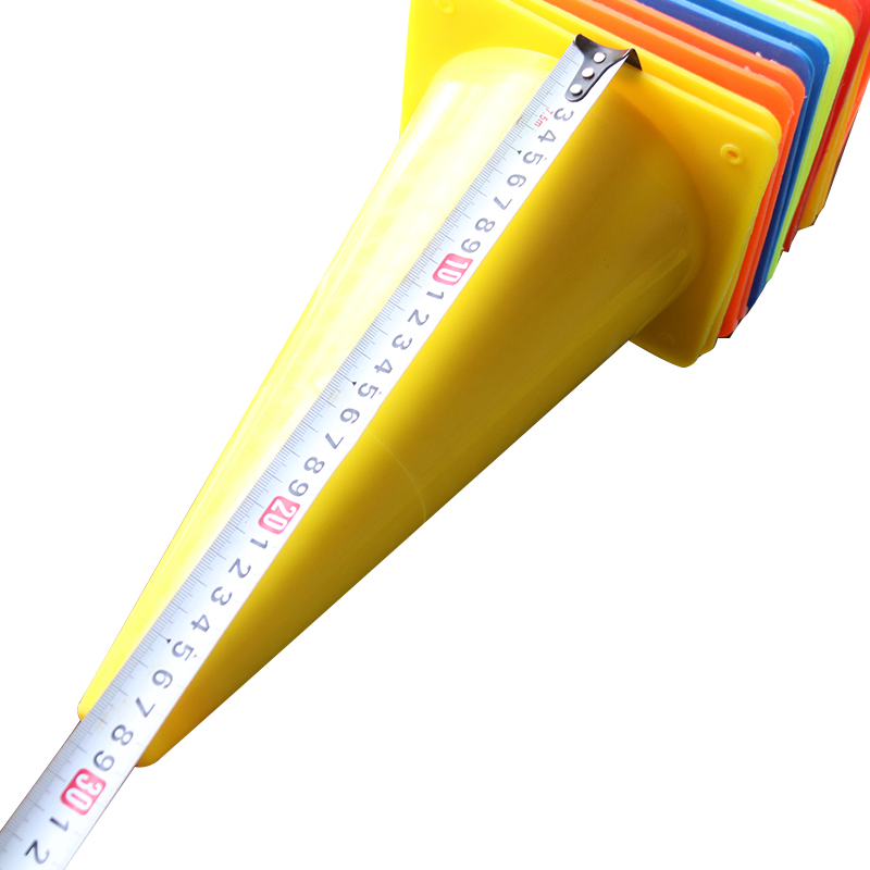 Wholesale Cheap 28/32/38cm Fitness Football Equipment Plastic Sports Cones Soccer Training Traffic Agility Cones for Kids