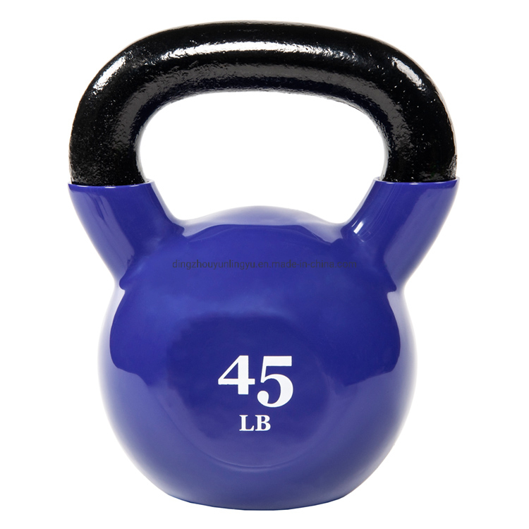 Wholesale Gym Equipment Adjustable Custom Logo Competition Cast Iron Powder Coated Kettlebell