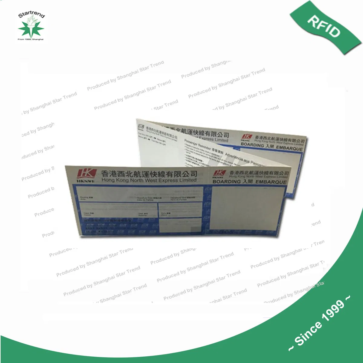 Disposable Hf/UHF RFID Paper Ticket for Event/Access Control/Affair Shows (A025)