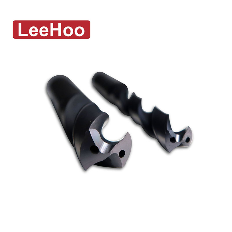 Micro Grain Wear Resistance HRC55 Vertical Angle 118 Degree Coated Solid Carbide Drill Bits for Stainless Steel