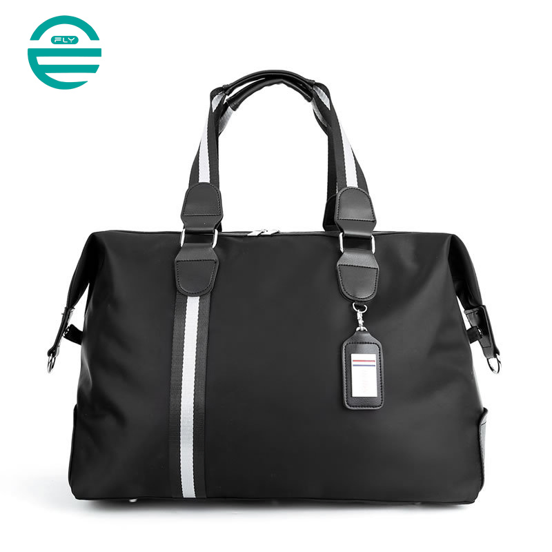 Fuliya Portable Fitness Gym Bags for Men Waterproof Nylon Waterproof Large Luggage Business Travel Duffel Bag