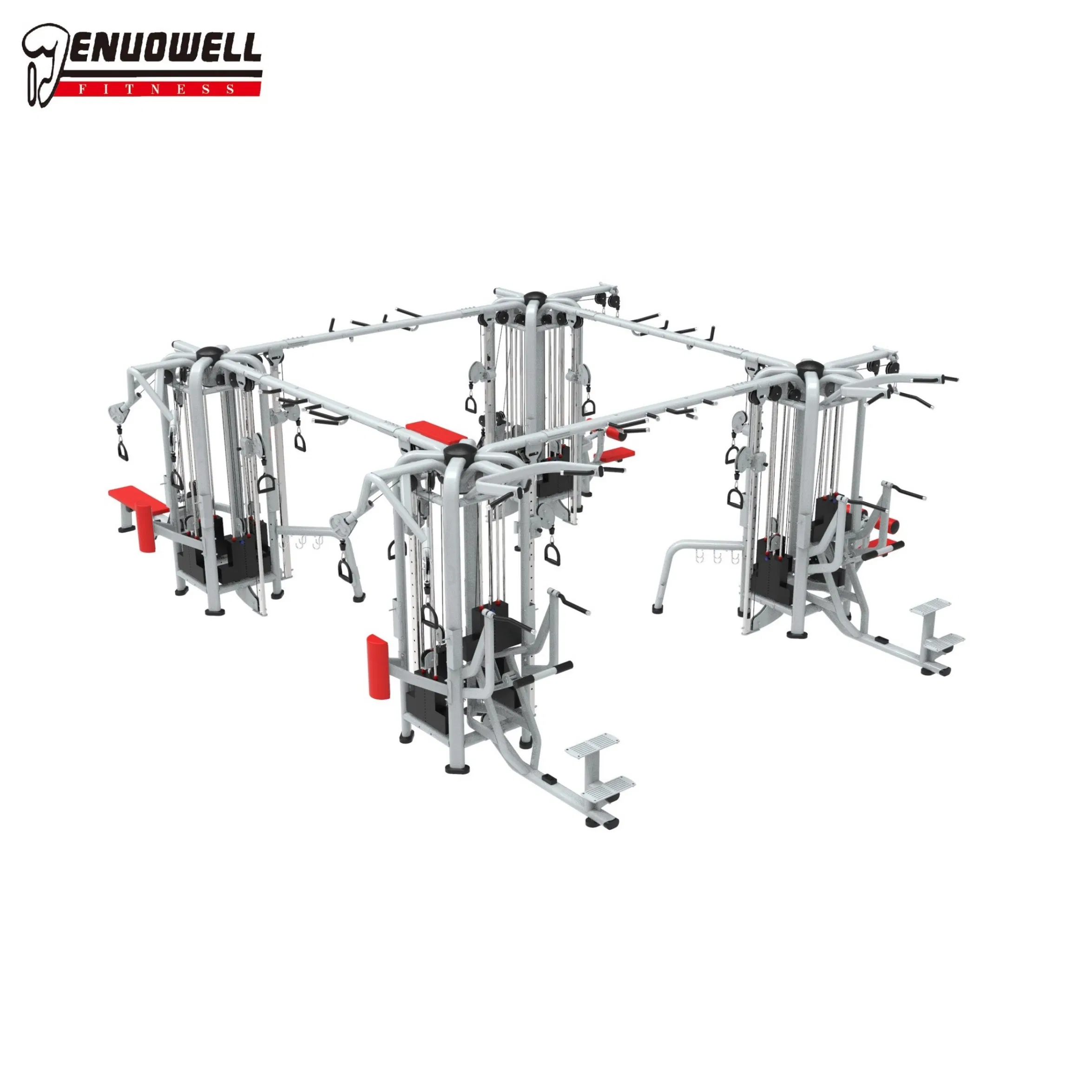 Heavy Gauge Iron Fabricated Full Training Unit Suitable for Importers Retailers and Gym Builders Home Multi Gym