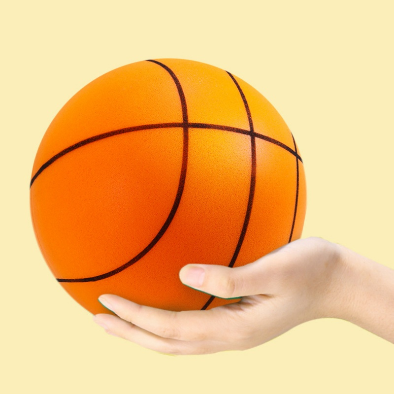 Children Adult Quiet Patting Balls PU Foam Indoor Silent Basketball Mute Ball